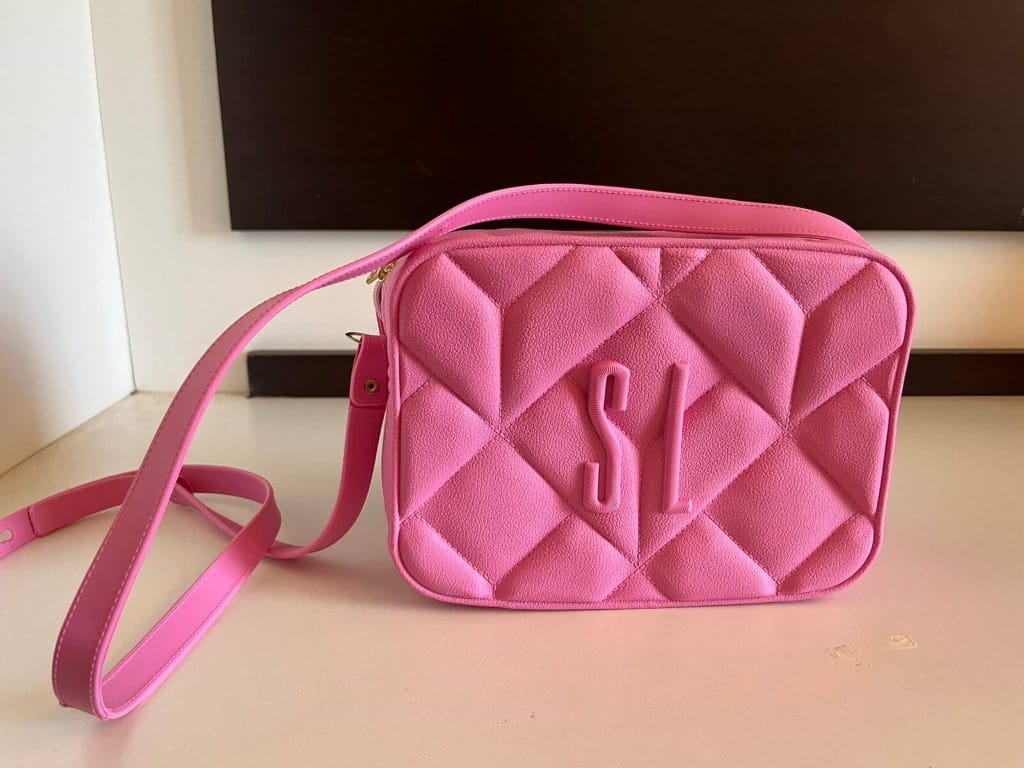 Bolsa Grécia Santa Lolla - Rosa